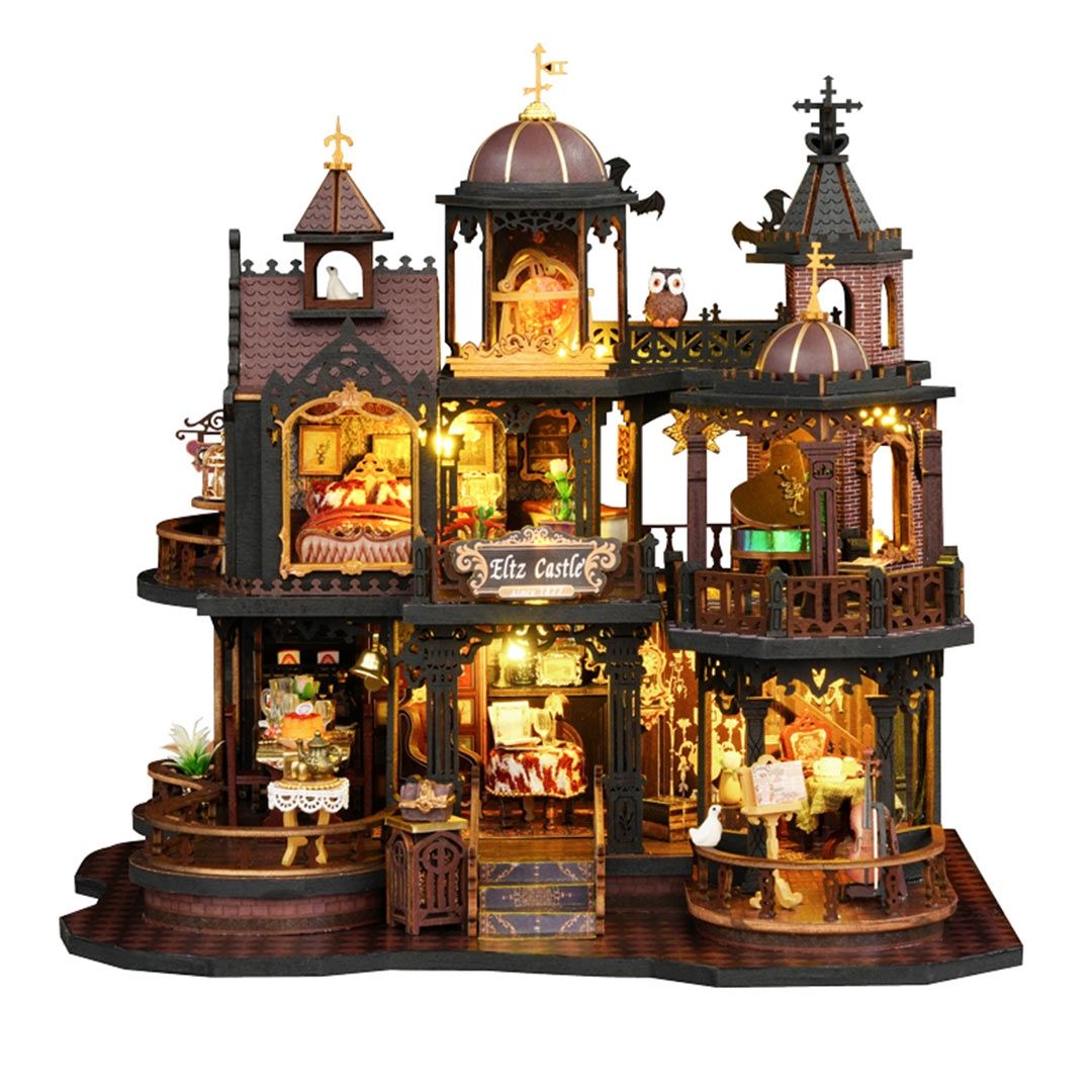 Edinburgh Castle DIY Miniature House Kit