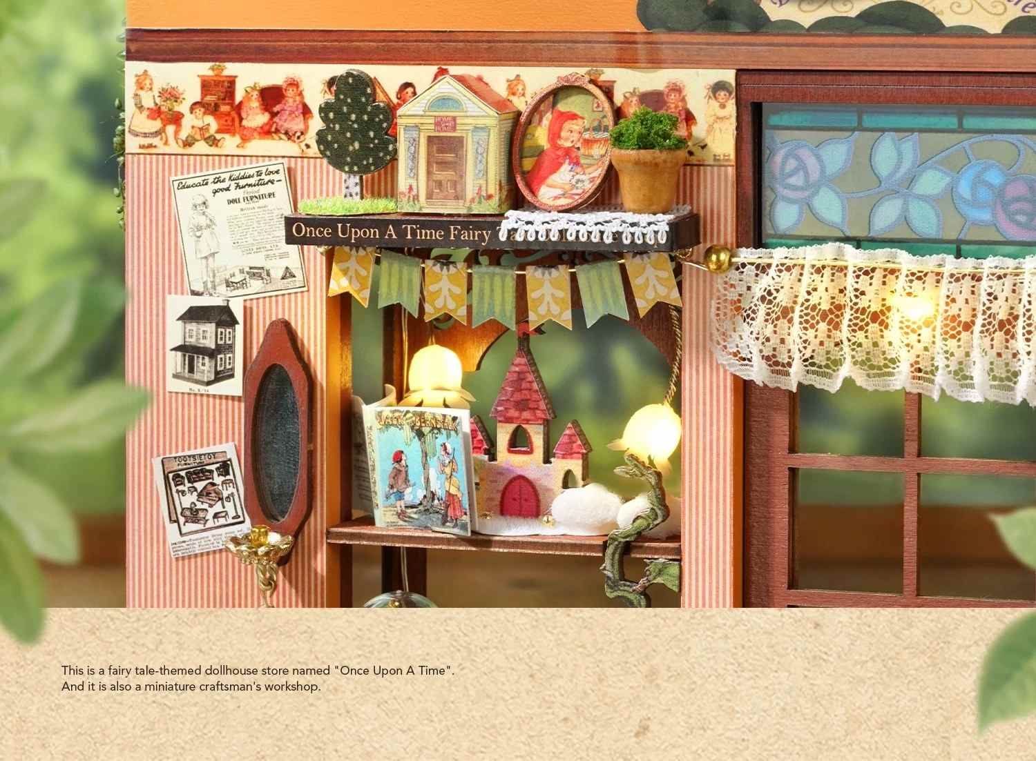 Fairy Tale House DIY Miniature House Kit
