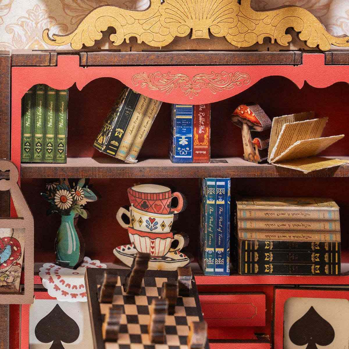 Fall into Wonder DIY Book Nook | Shelf Insert