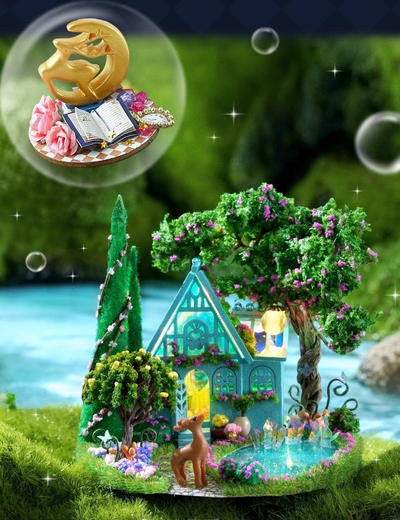 Fantasy Wonderland DIY Miniature House Kit
