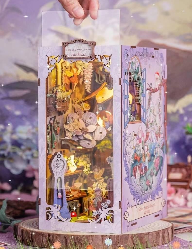 Flower Forest Concert DIY Book Nook Kit