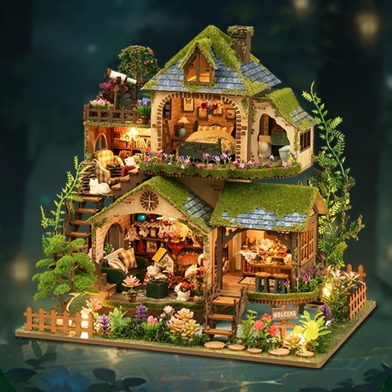 Forest Adventure DIY Miniature House Kit