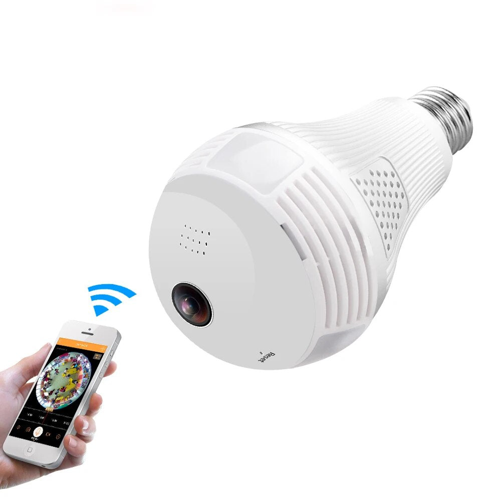 Home Security Wireless Surveillance Camera Light Bulb