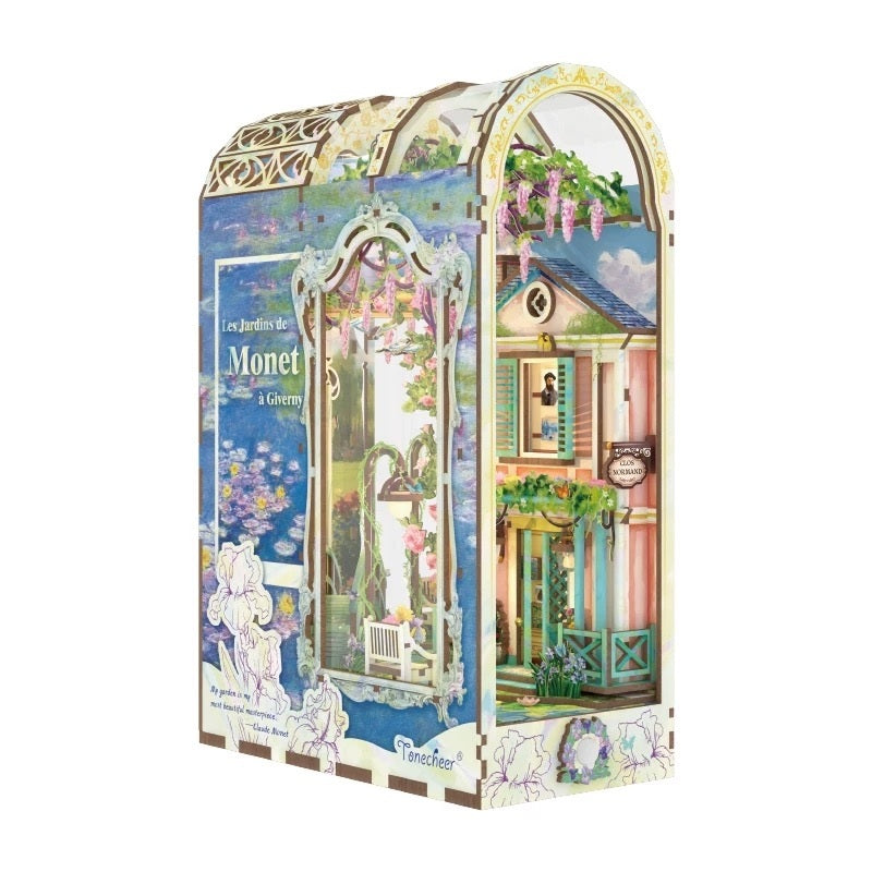 Giverny Garden DIY Wooden Book Nook Kit