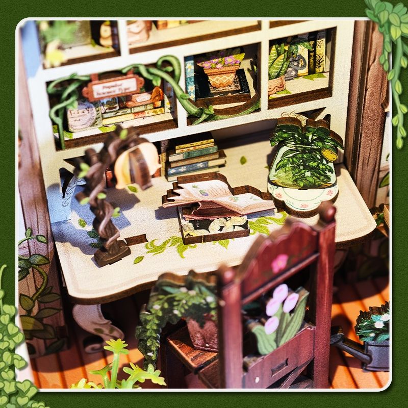 Green Life Bookshop DIY Book Nook Kit