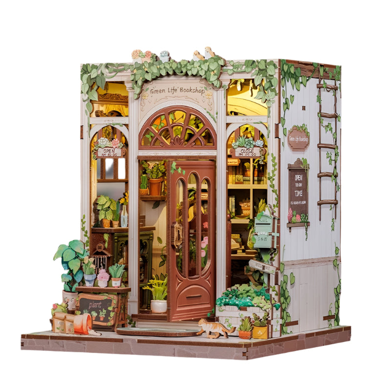 Green Life Bookshop DIY Book Nook Kit