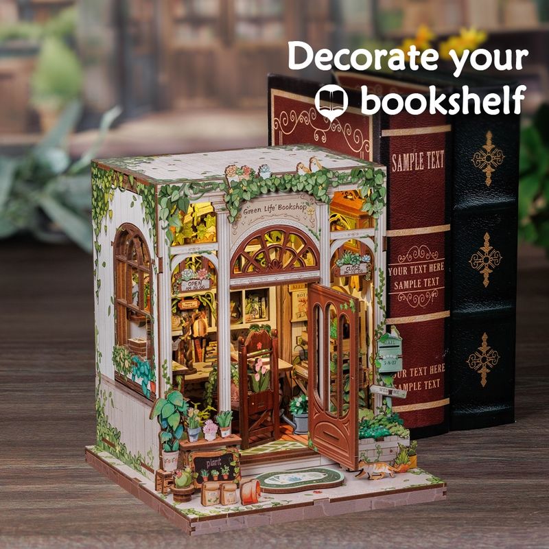 Green Life Bookshop DIY Book Nook Kit