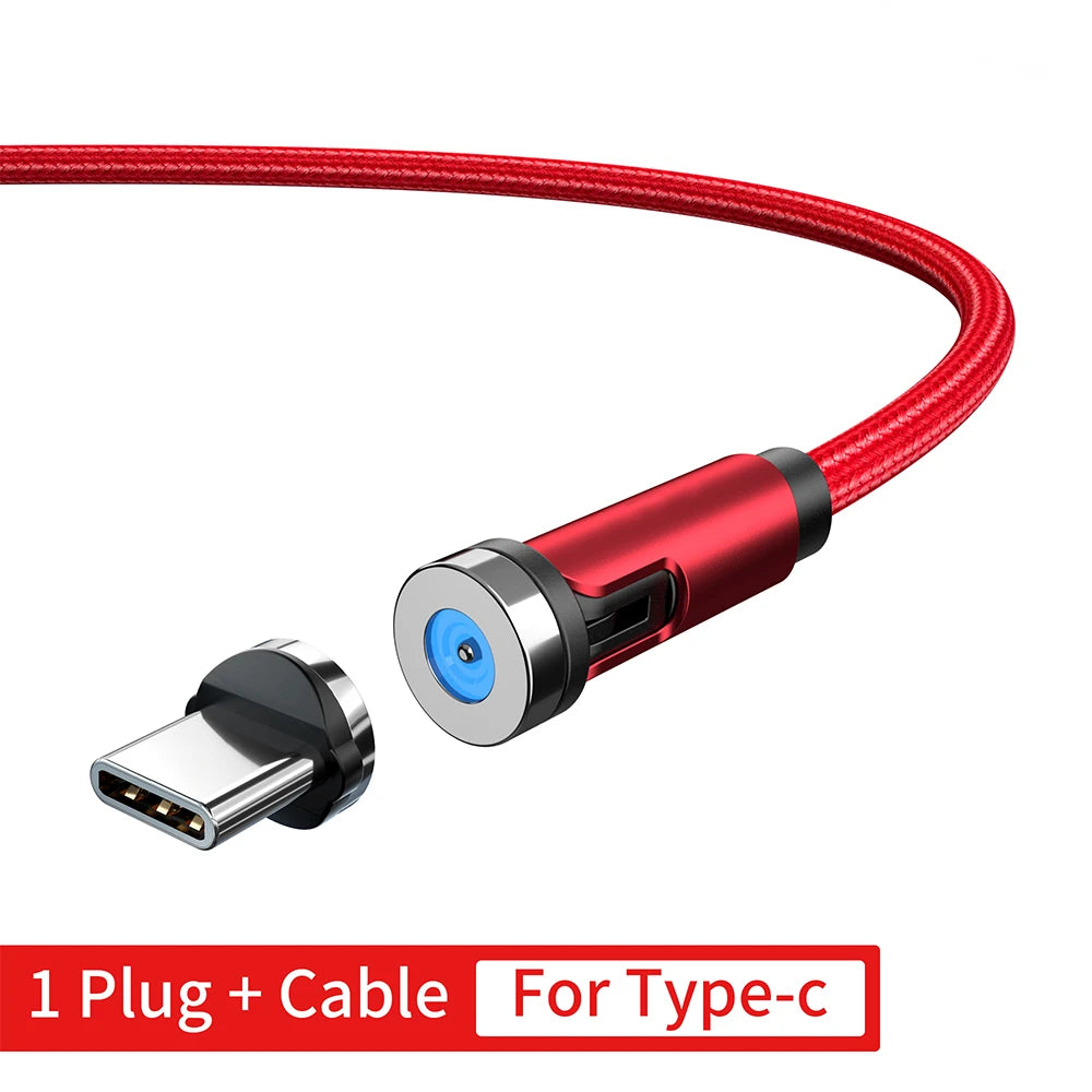 Magnetic Fast Charging Cable - Rotating Super Fast Charging Cable