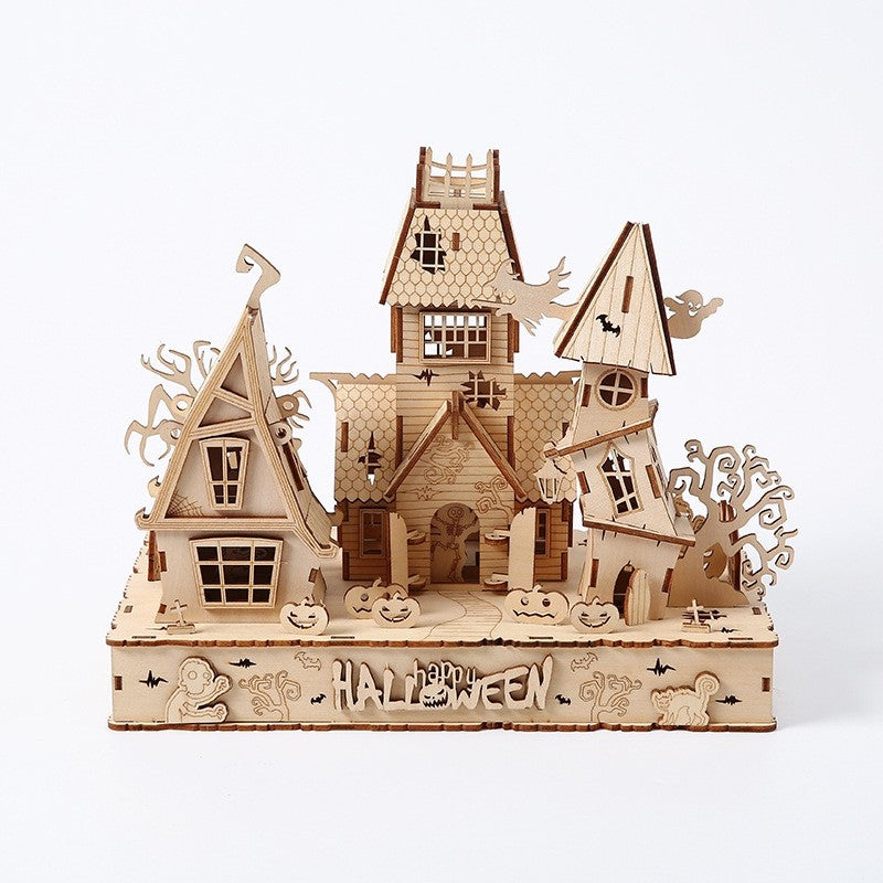 Haunted House 3D Wooden Puzzles