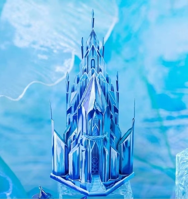 Ice Castle 3D Metal Puzzle