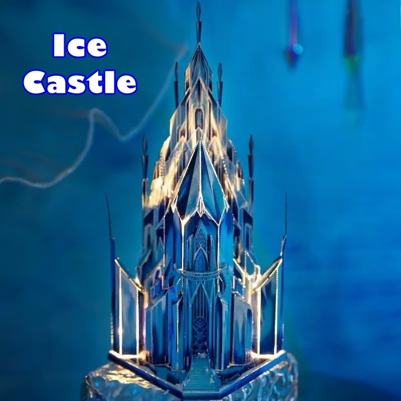 Ice Castle 3D Metal Puzzle