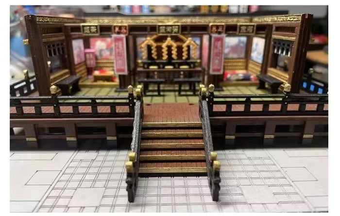 Japanese Hakurei Shinto Shrine DIY Miniature House Kit