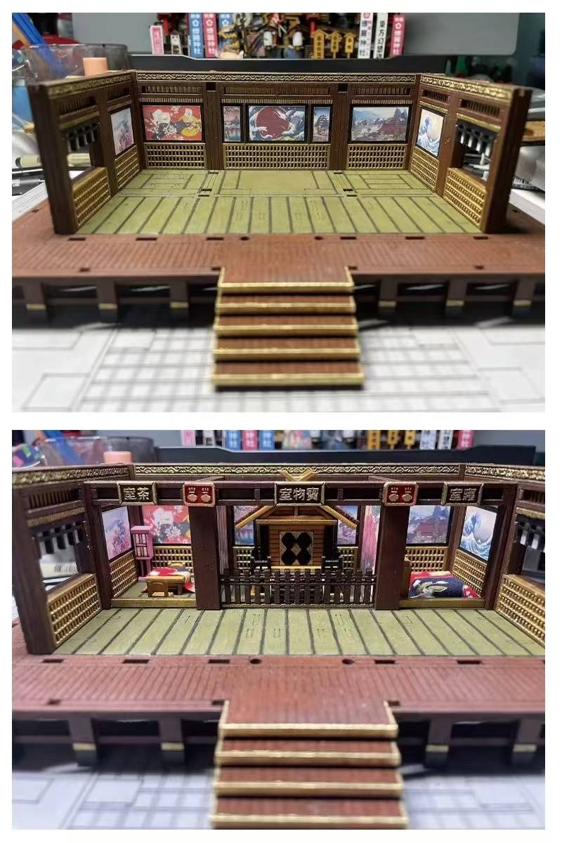 Japanese Hakurei Shinto Shrine DIY Miniature House Kit