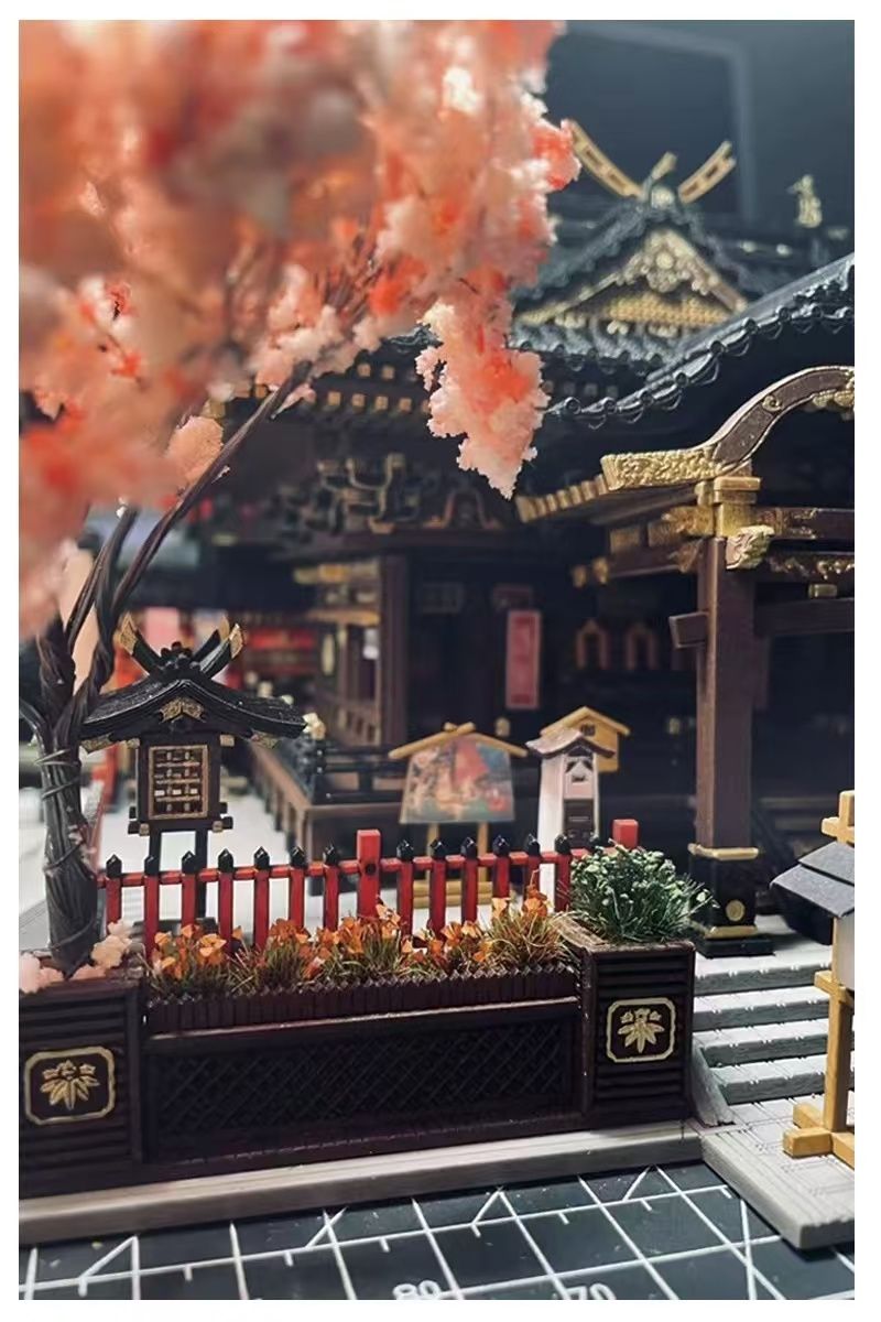 Japanese Hakurei Shinto Shrine DIY Miniature House Kit