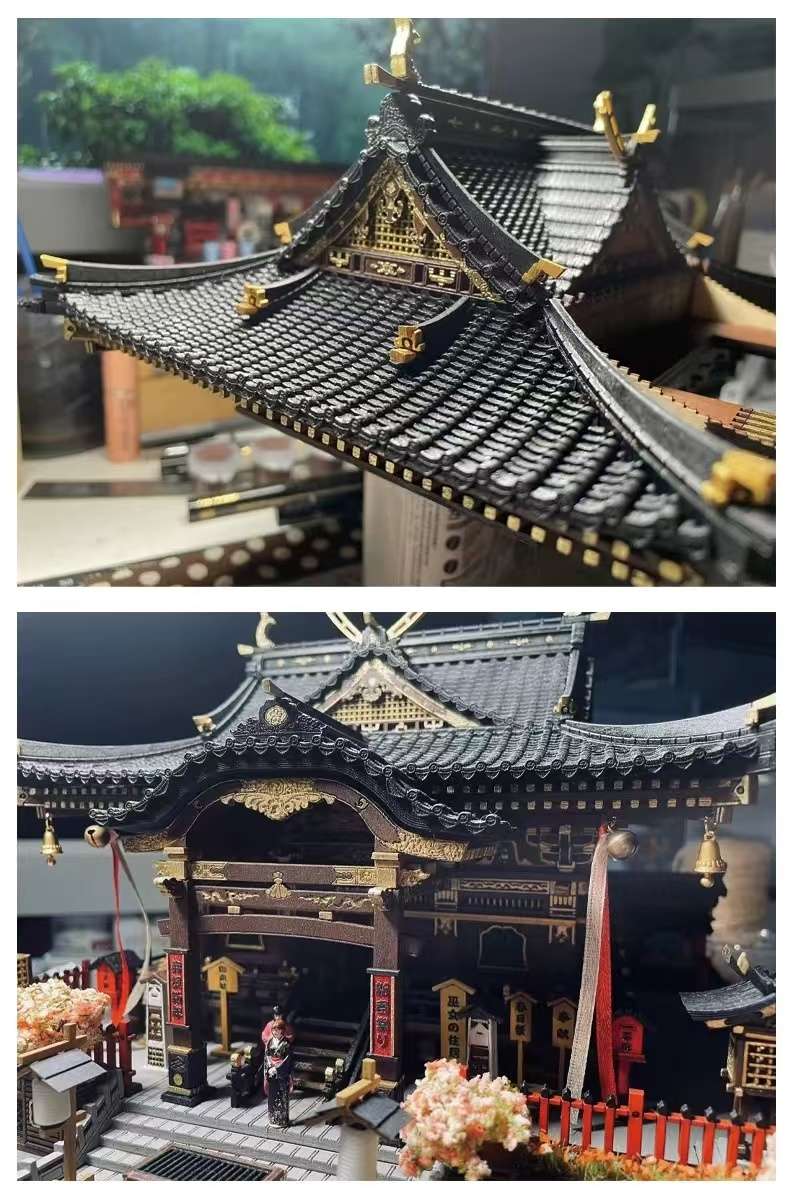 Japanese Hakurei Shinto Shrine DIY Miniature House Kit