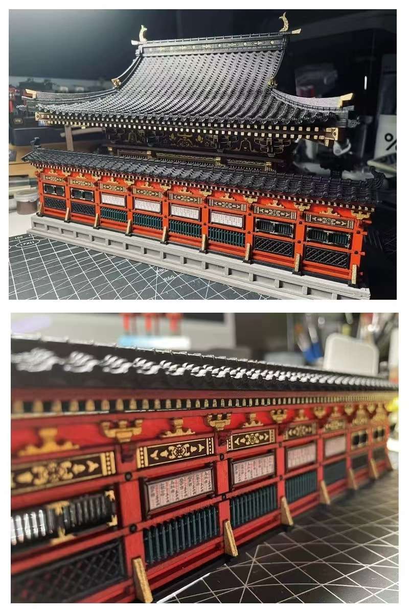 Japanese Hakurei Shinto Shrine DIY Miniature House Kit