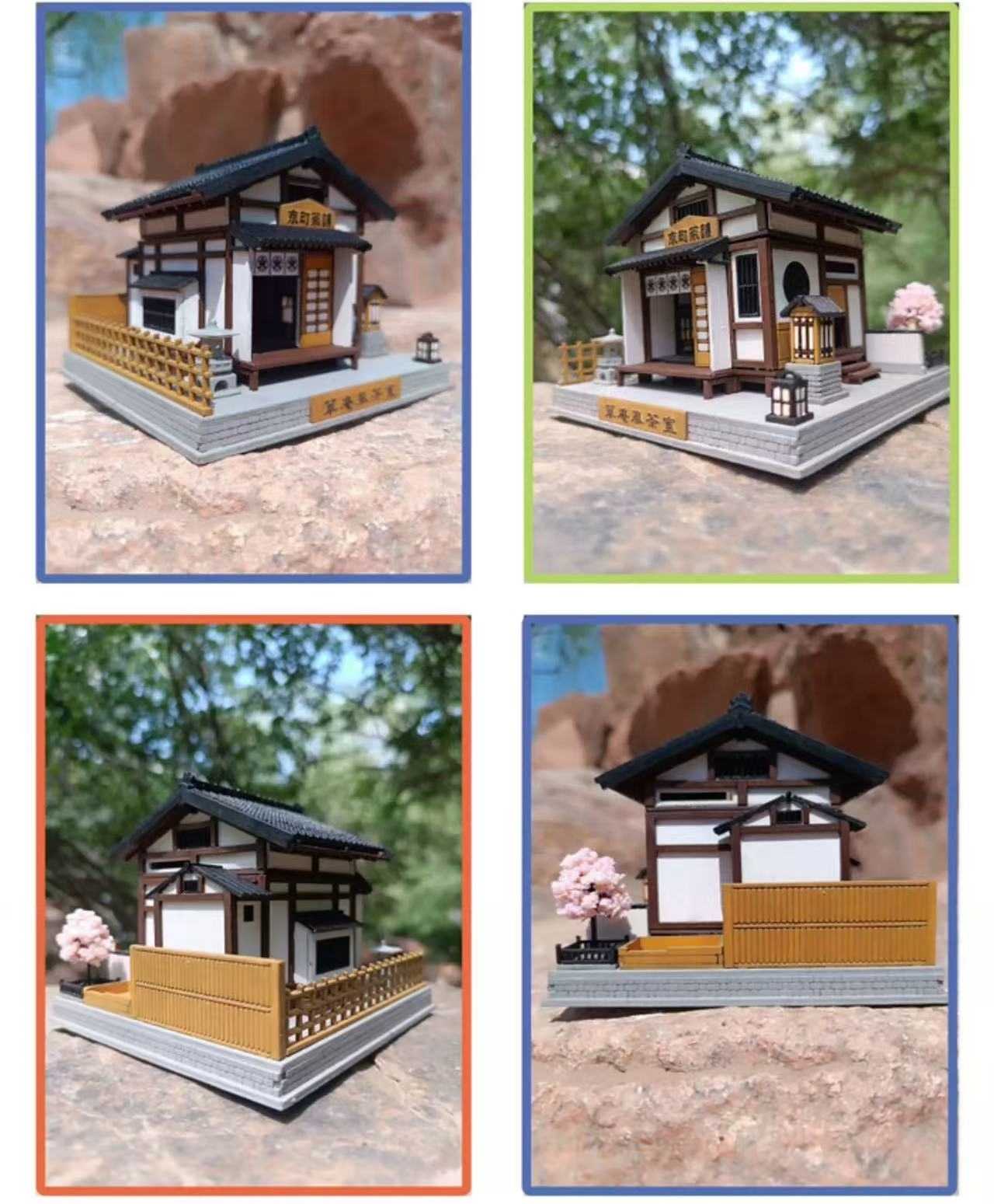 Japanese Tea House DIY Dollhouse Kit
