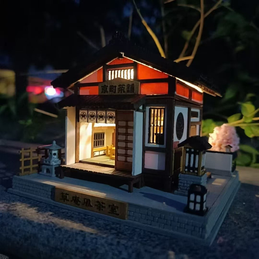Japanese Tea House DIY Dollhouse Kit