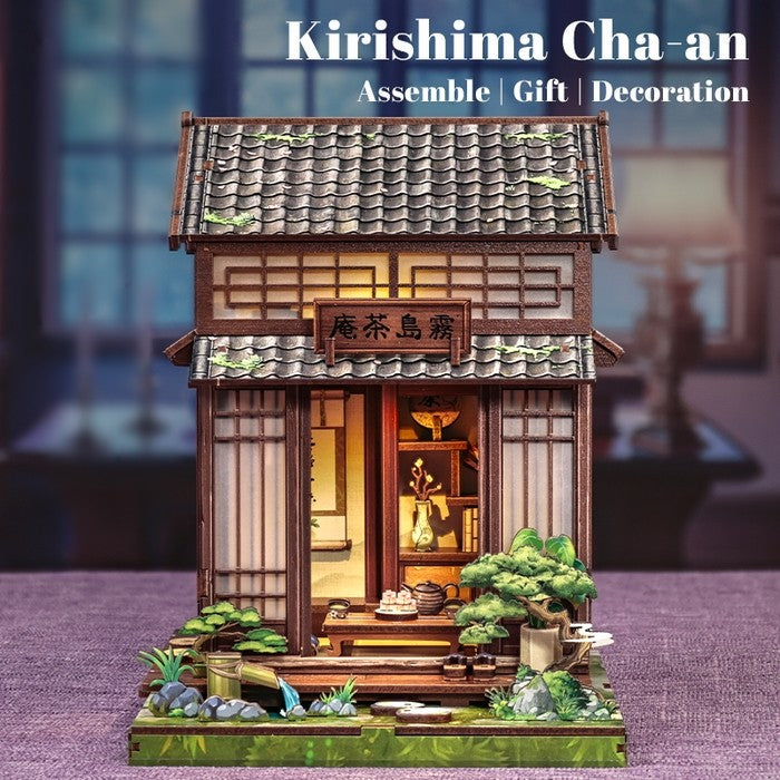 Japanese Tea House DIY Miniature House Kit | Kirishima Cha-an