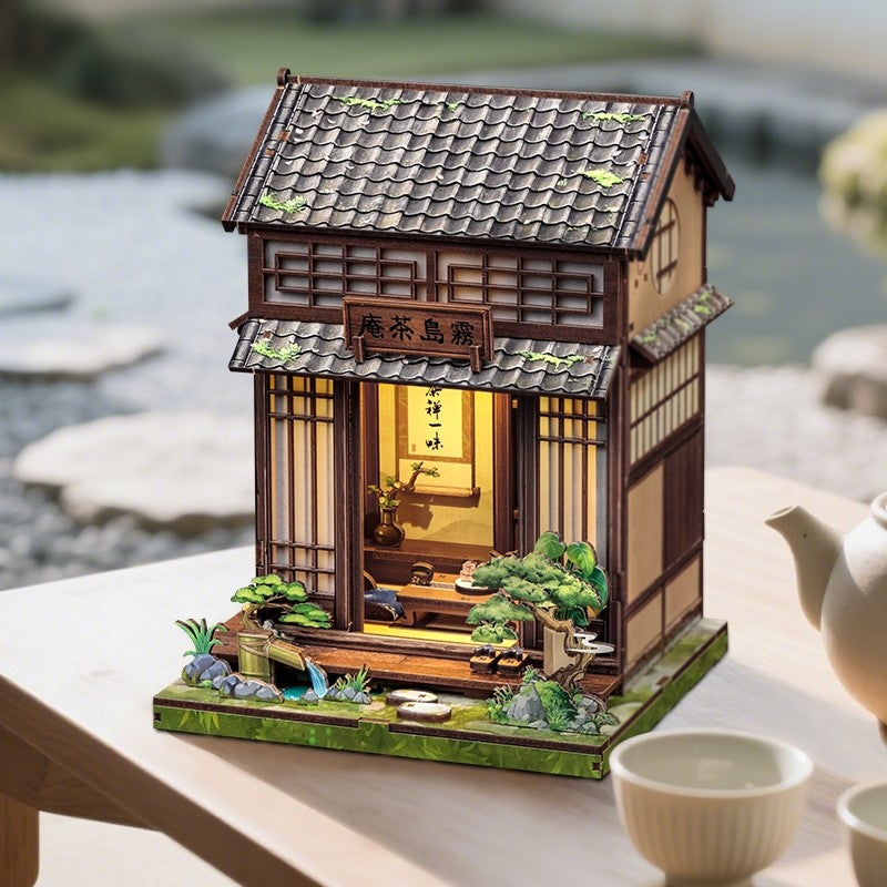 Japanese Tea House DIY Miniature House Kit | Kirishima Cha-an