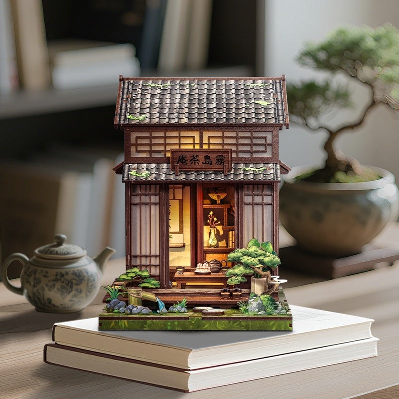 Japanese Tea House DIY Miniature House Kit | Kirishima Cha-an