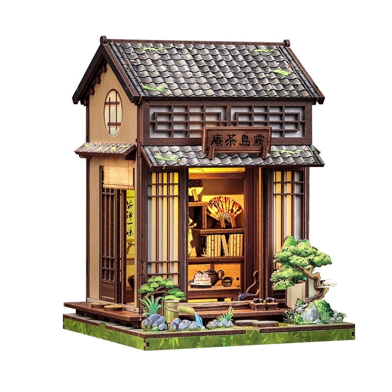 Japanese Tea House DIY Miniature House Kit | Kirishima Cha-an