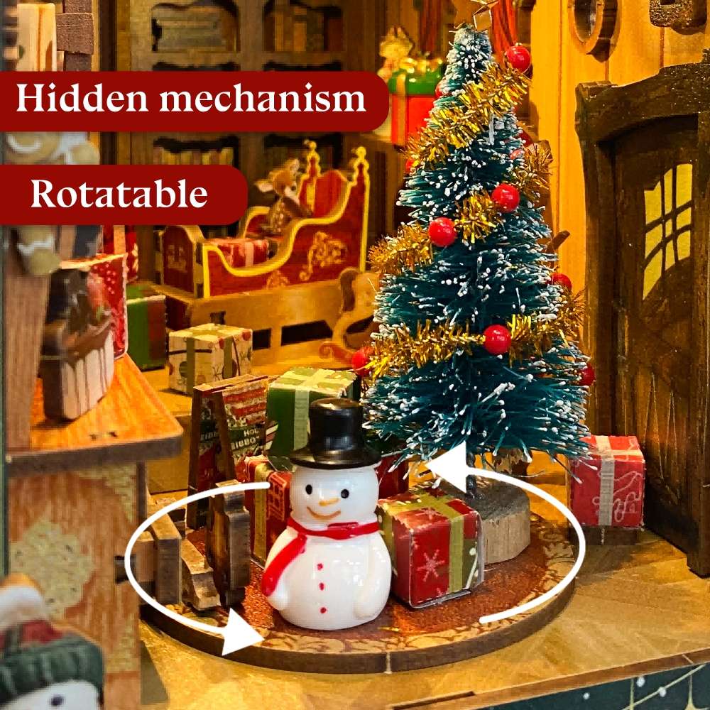 Jingle Cabin DIY Book Nook Kit