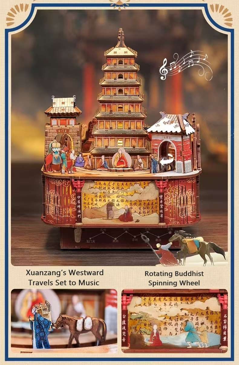 Journey to the West DIY Music Box Puzzle