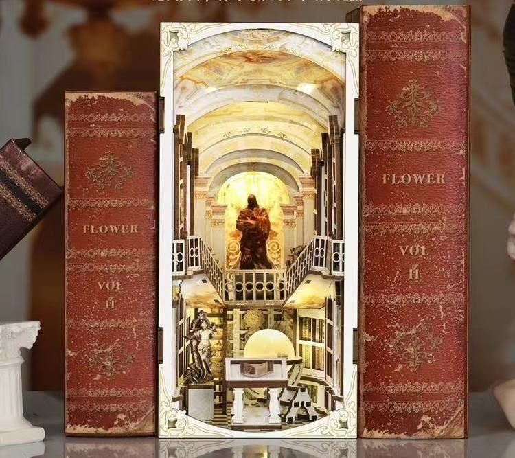 Library of Gods DIY Book Nook Kit | Admont Abbey Library Inspired