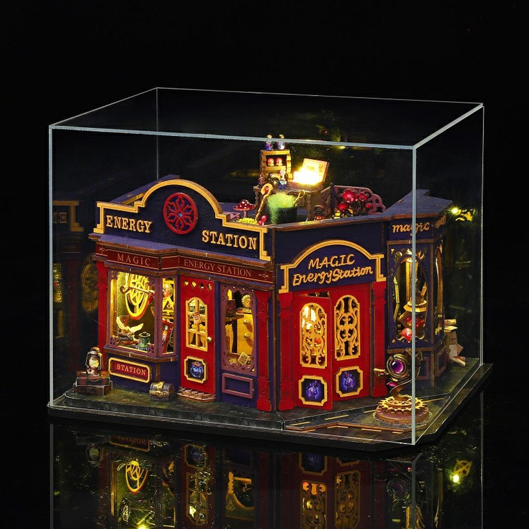 Magic Energy Station DIY Miniature House Kit