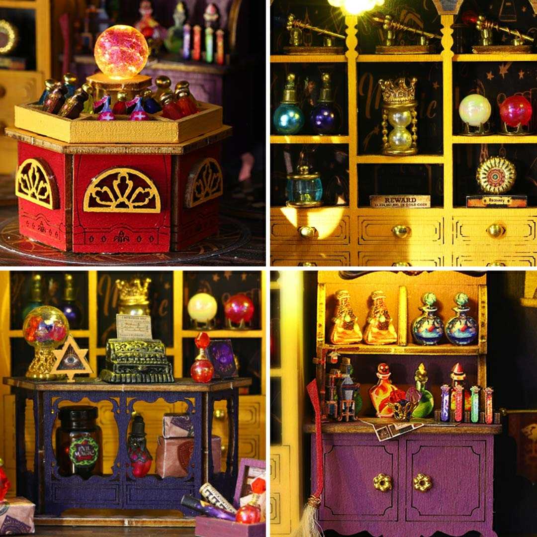 Magic Energy Station DIY Miniature House Kit