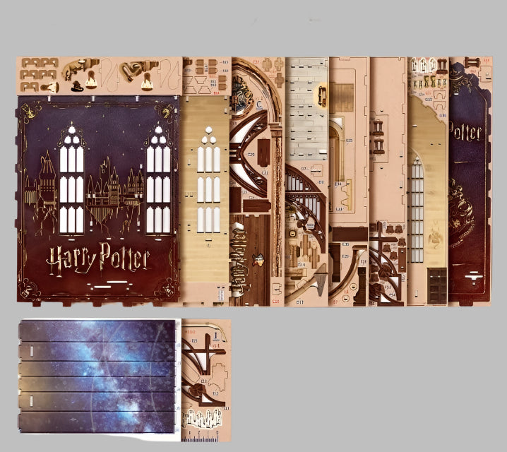 Magic Great Hall DIY Book Nook Kit
