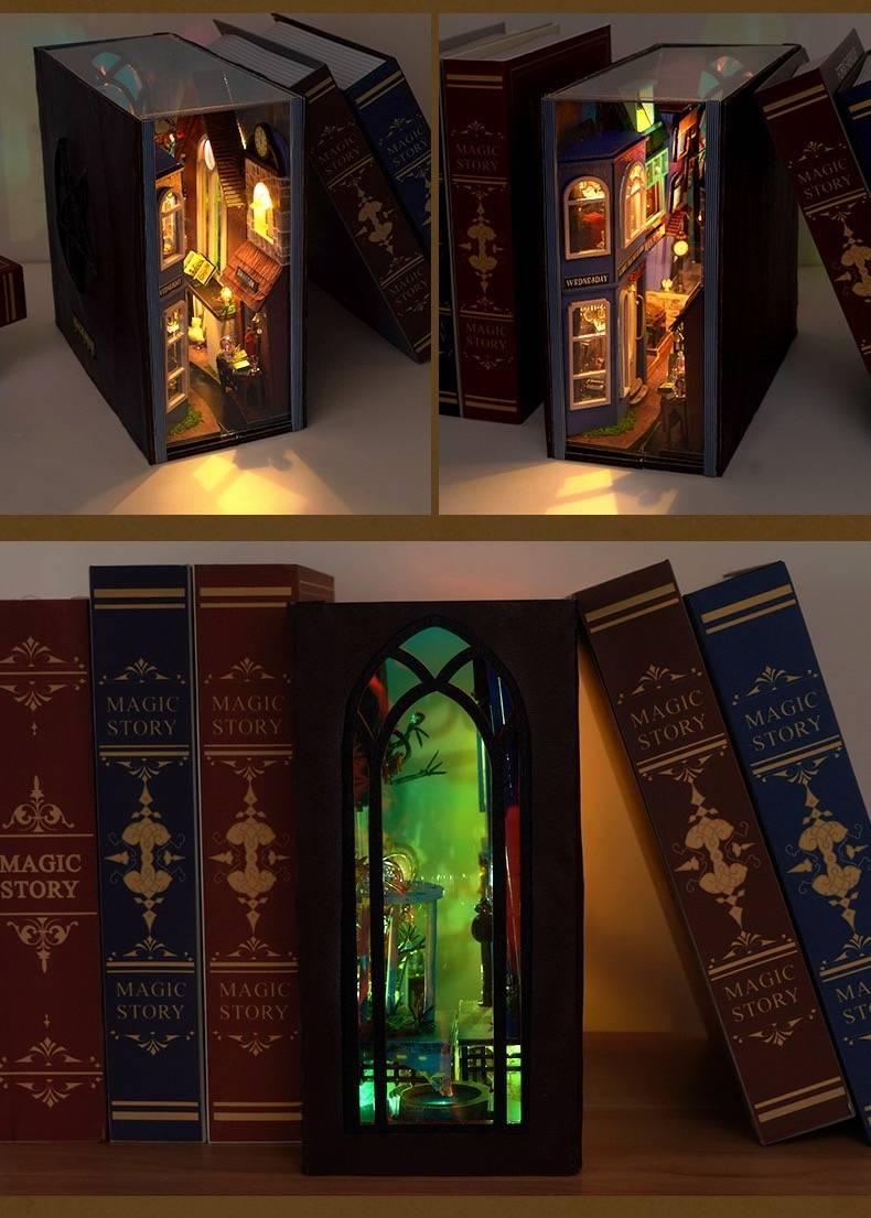 Magic Spell Street DIY Book Nook Shelf Insert