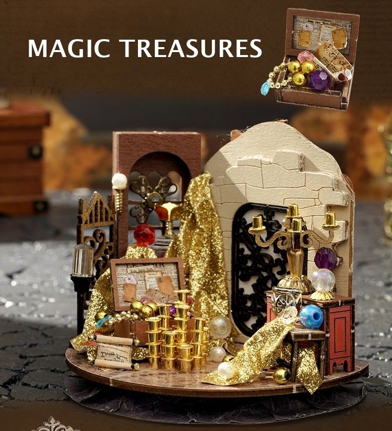 Magic Treasure DIY Miniature House Kit
