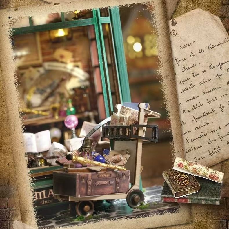 Magic Wand Shop DIY Miniature House Kit