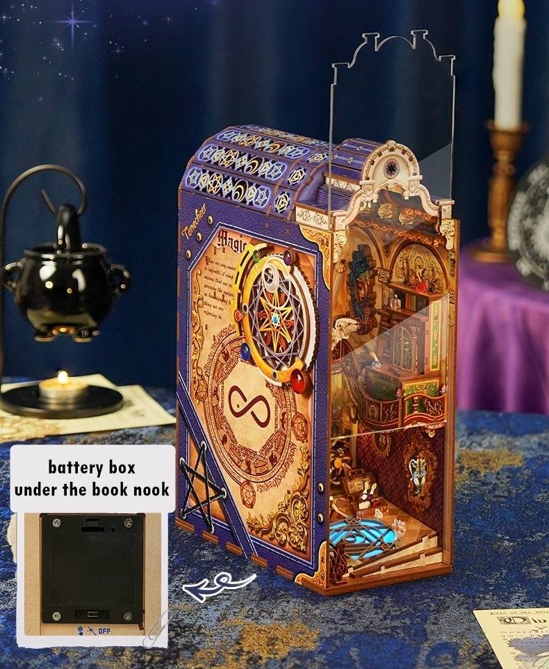 Magical Library DIY Book Nook Kit