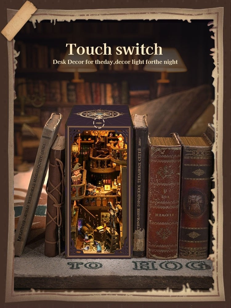 Master Alchemist DIY Book Nook Kit | Bookshelf Insert