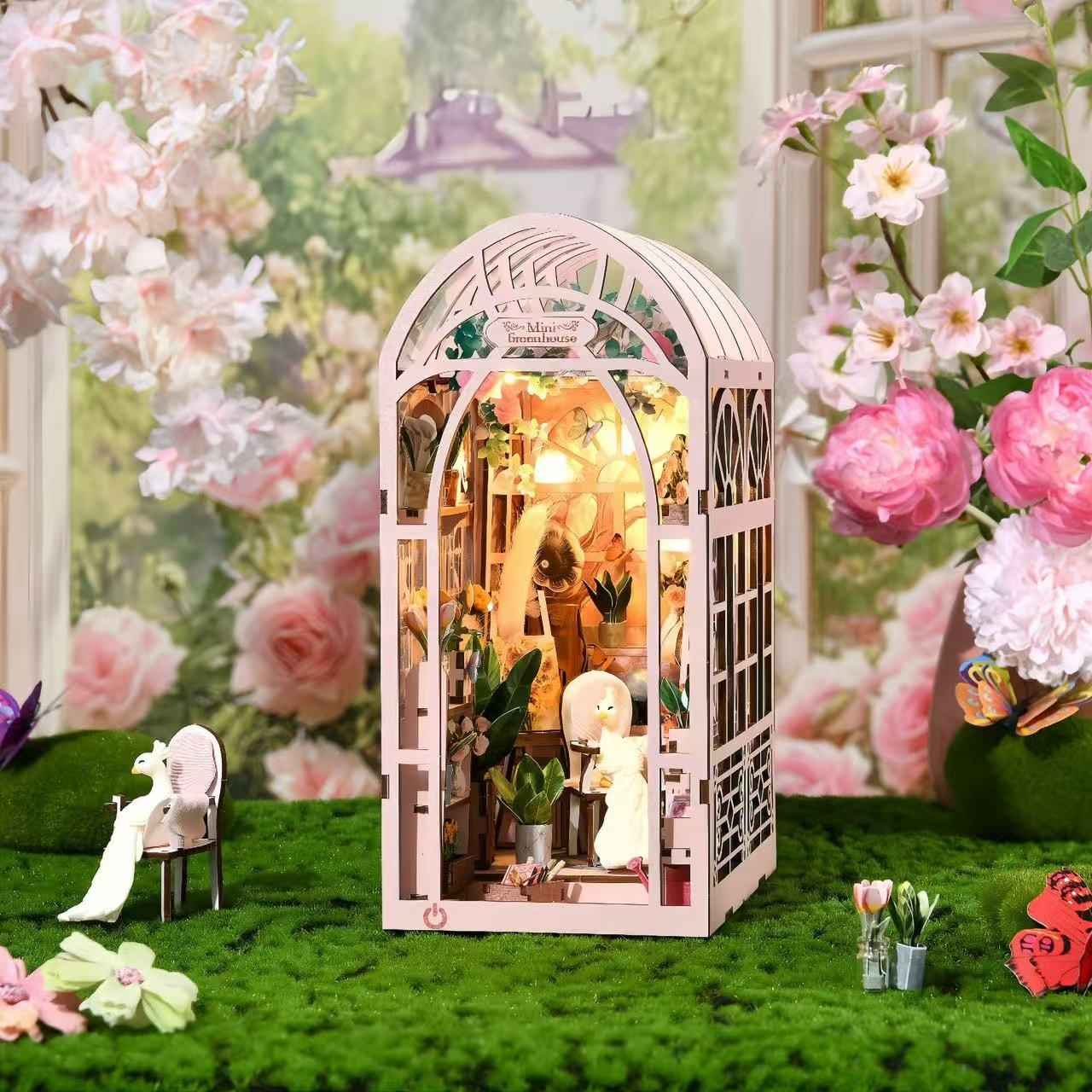 Mini Greenhouse DIY Book Nook Kit