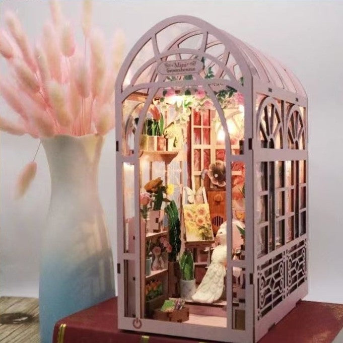 Mini Greenhouse DIY Book Nook Kit
