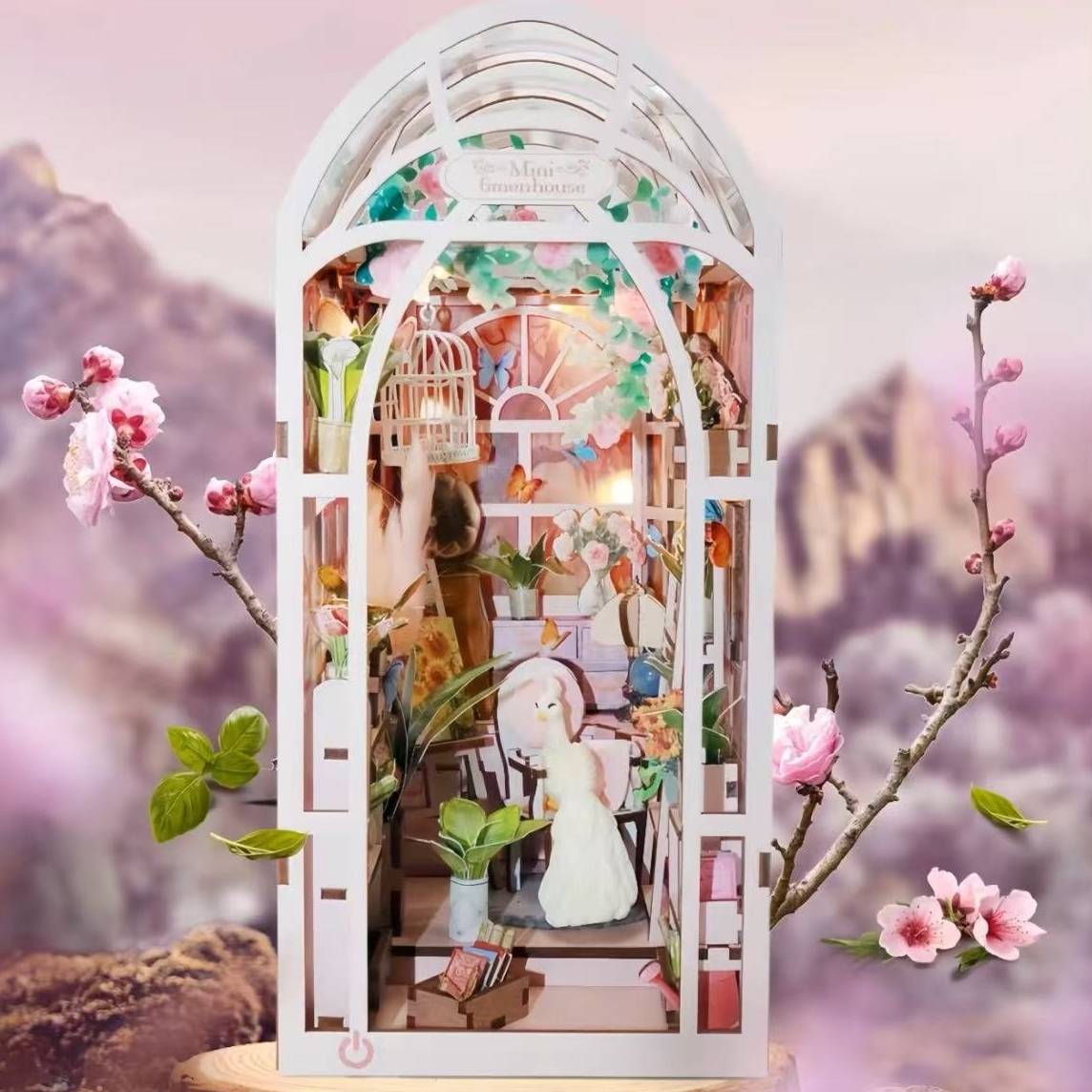 Mini Greenhouse DIY Book Nook Kit