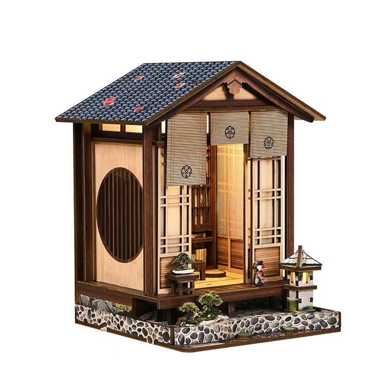 Moss Lantern Zen Garden DIY Book Nook Kit