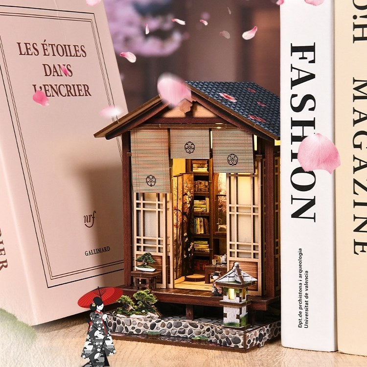 Moss Lantern Zen Garden DIY Book Nook Kit