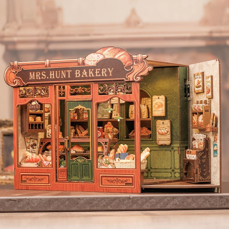 Mrs. Hunt’s Bakery Shop DIY Dollhouse Kit