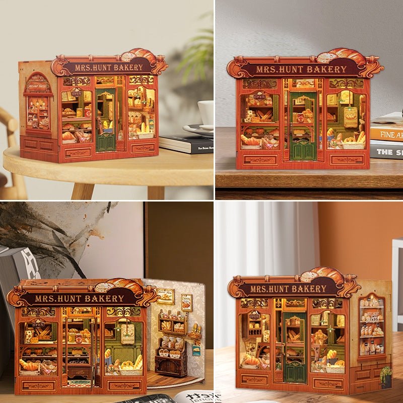 Mrs. Hunt’s Bakery Shop DIY Dollhouse Kit
