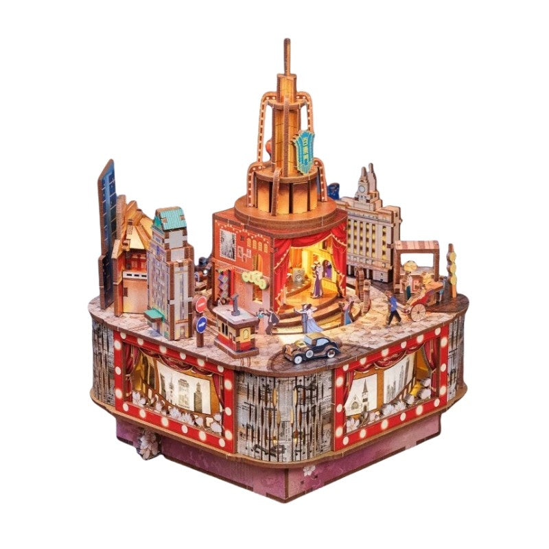Paramount Ballroom DIY Music Box 3D Puzzle Kit