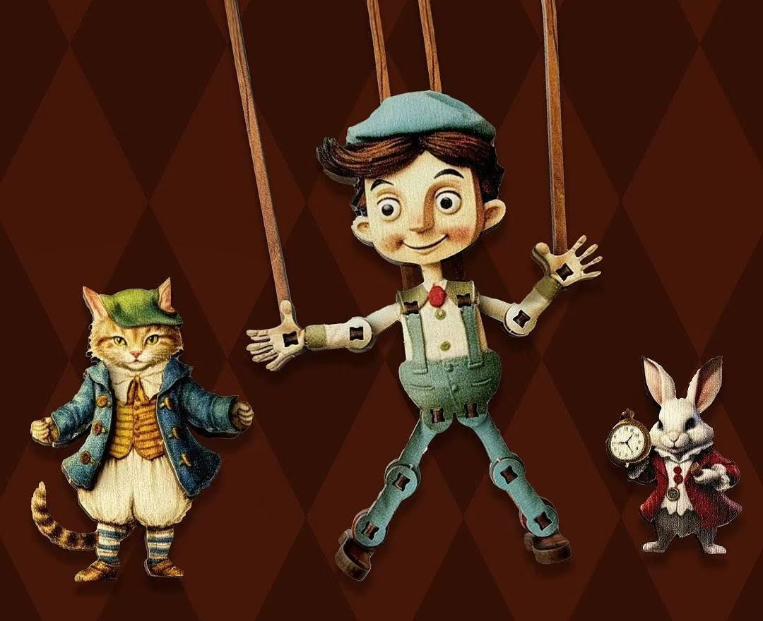 Puppet’s Adventure DIY Book Nook Kit