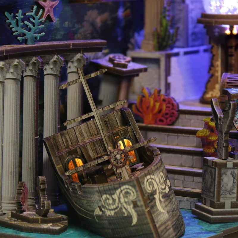 Riddle on the Seabed DIY Book Nook Kit