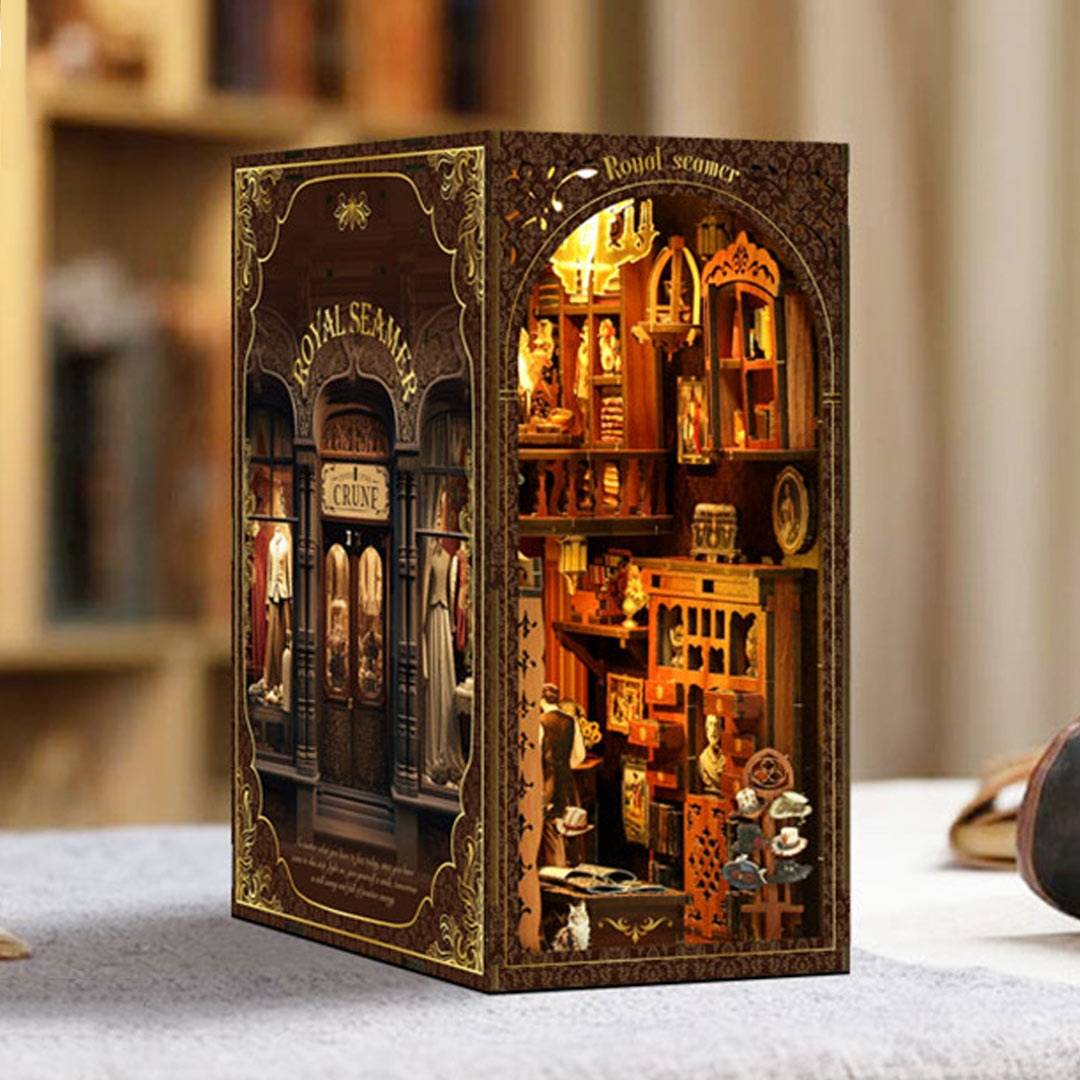 Royal Tailor Shop DIY Book Nook Kit