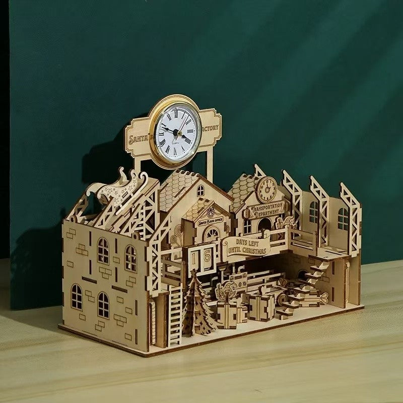 Santa’s Workshop 3D Wooden Puzzle