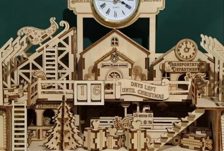 Santa’s Workshop 3D Wooden Puzzle